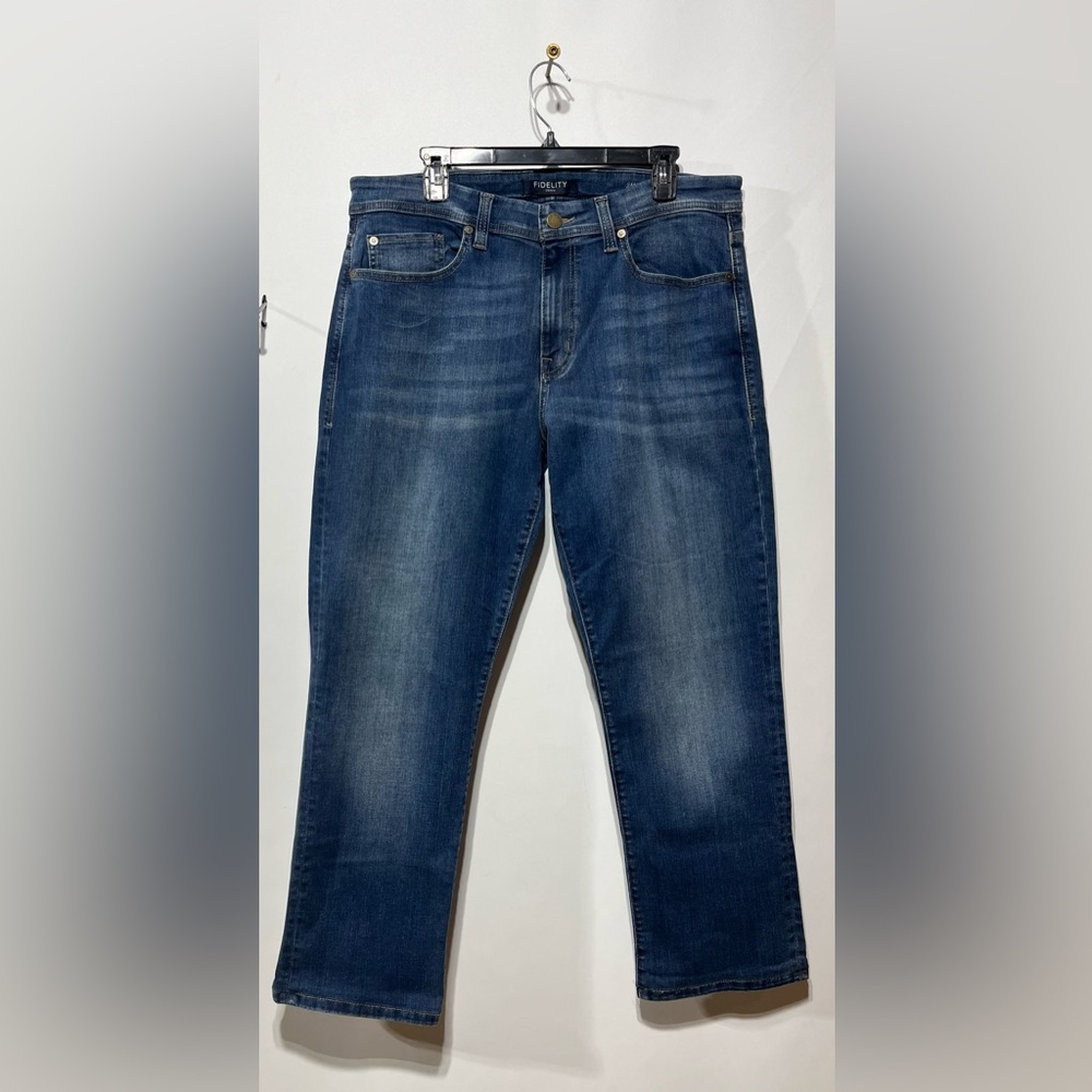 Fidelity Denim Jimmy Relaxed Fit  Blue Jeans Mens Size 36 Inseam 29”